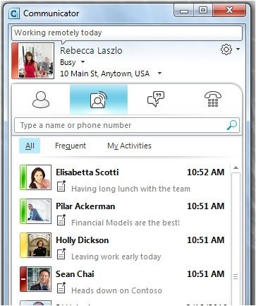 微软Office Communicator 14