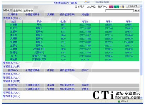 值班动态的详细显示页面